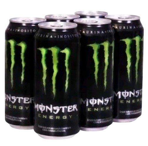 Combo/ 1 cx de Heineken Lager LN spritz 330ml 6 un/ 1 cx de Corona Extra LN 330ml 6 un/ 1 cx de Budweiser LN 330ml 6 un/ 1 Caixa Energético Monster 473ml
