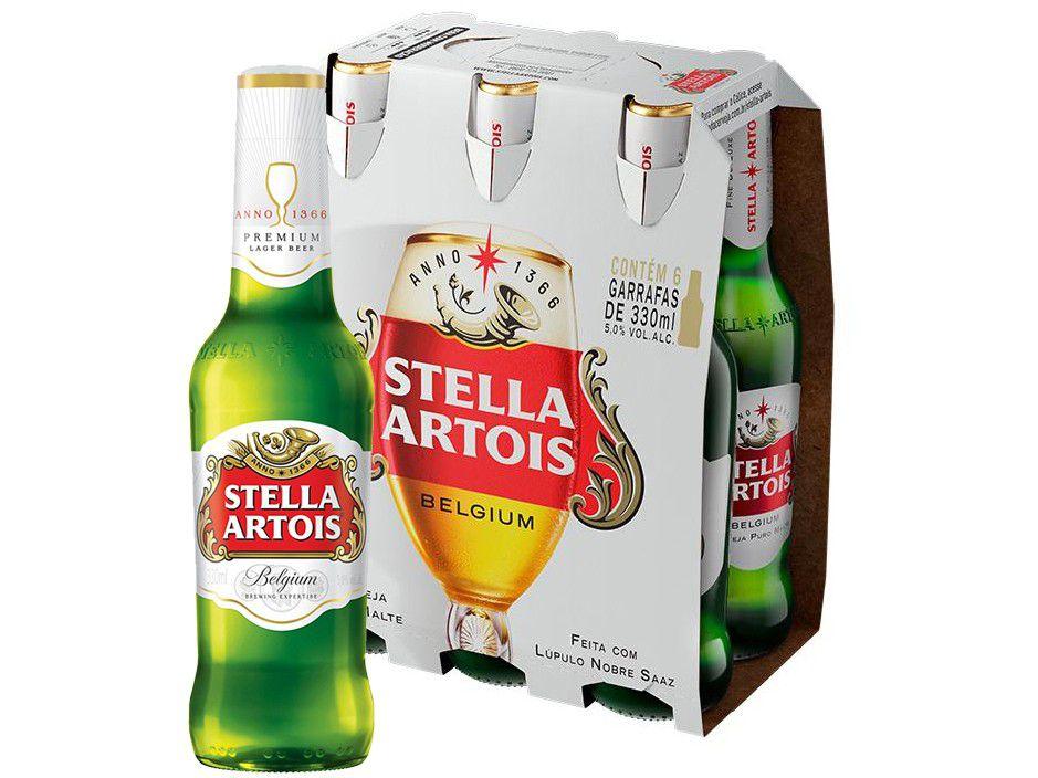 Combo 1 Cx 6 UN Spsten/ 1 Cx 6 UN Stella/ 1 Cx 6 UN Budweiser/ ambas Longe Neck