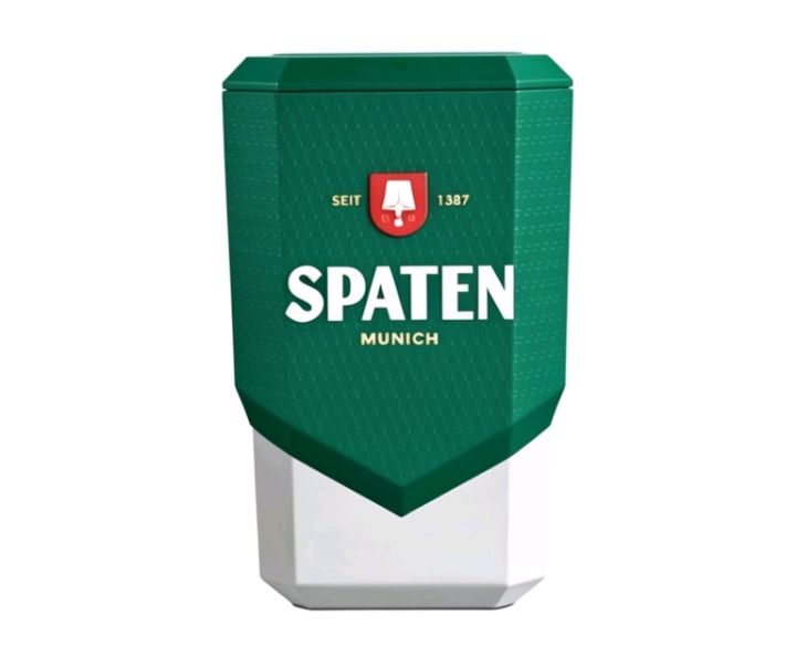 Cerve gela Spaten 600ml cx c/ 6 un