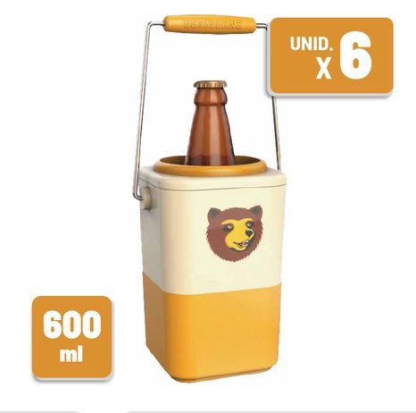 Cervegela Cervejaria Colorado Plástico 600ml Cx/ C/ 6 UN