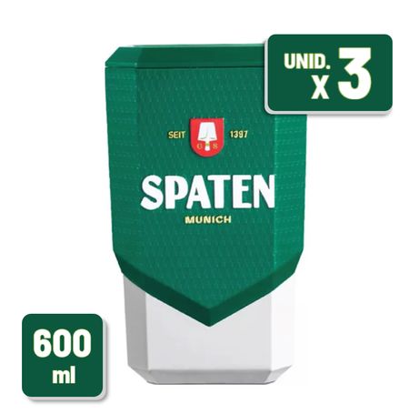 Cervegela Spsten Plástico Cx/ C/ 3 Un 600ml cada Cevegela Spsten