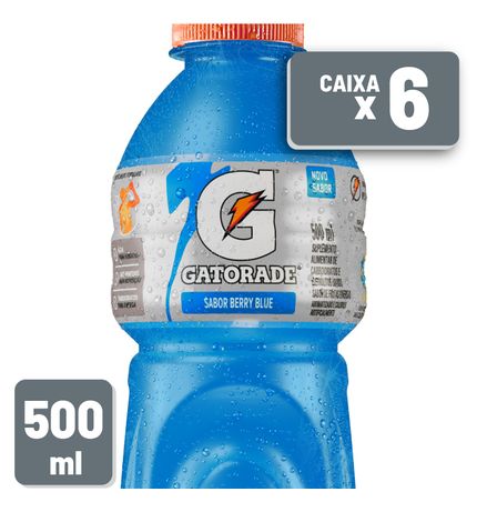 Isotônico Gatorade Blue Berry Pet 500ml Cx/ C/  6 un