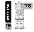 Cerveja Budweiser Zero Lata Sleek 350ml Cx/ C/ 8 un